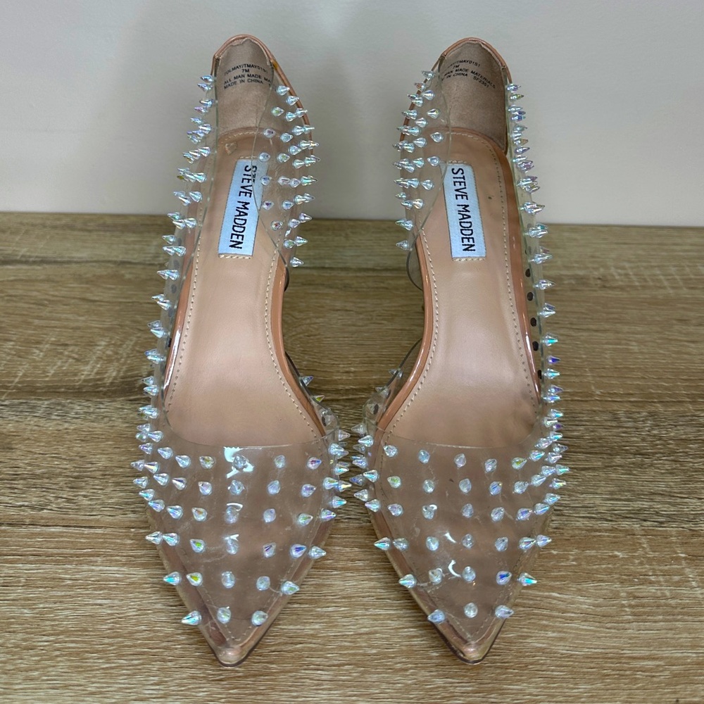 Steve Madden Studded Heels - Size 7 US